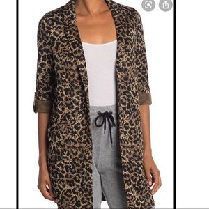 Nordstrom Leopard Printed Blazer